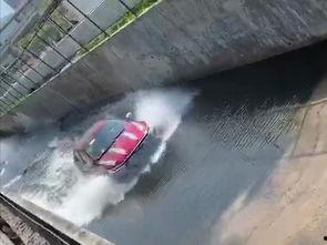 国产新能源车涉水视频,性能与安全的双重考验